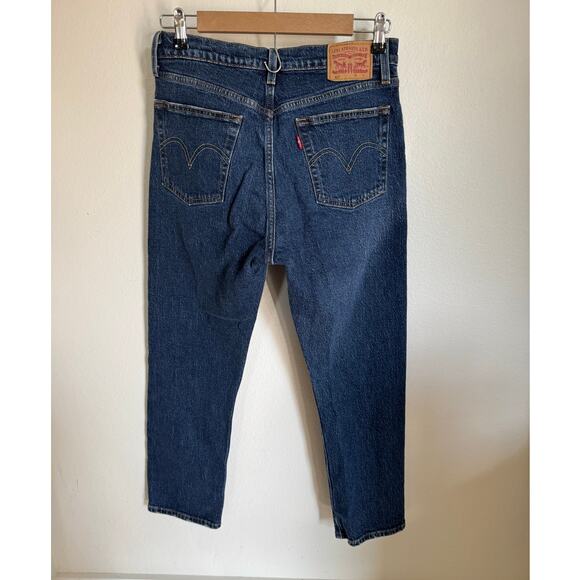 Levi's 501 Premium Original High Rise Ankle Button Fly Jeans Women's Size 29x26 - Picture 6 of 10